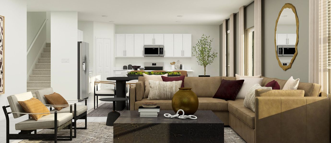 Summit plan family room