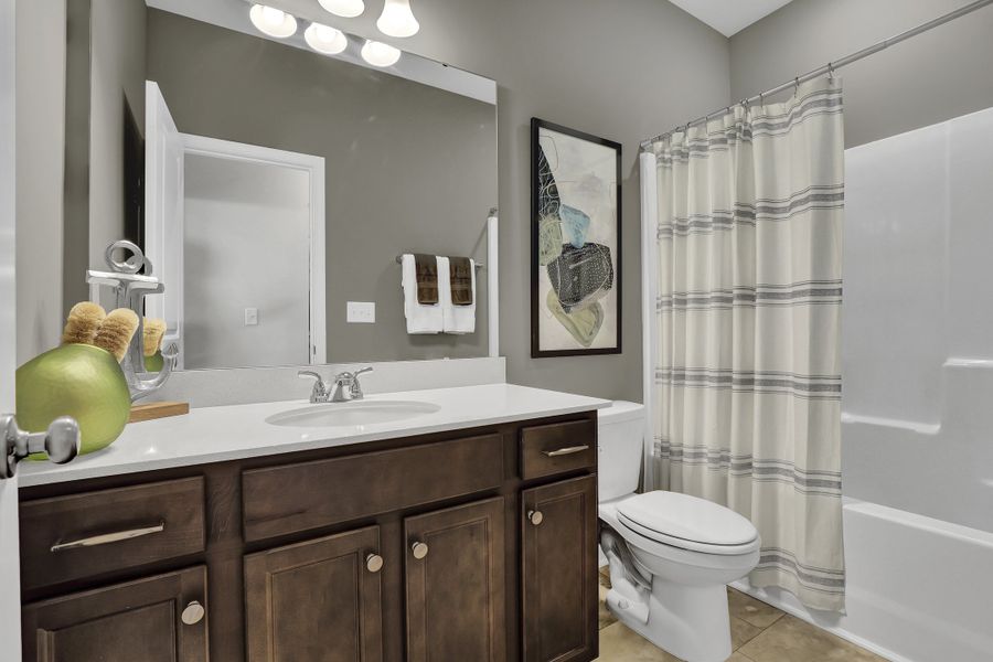Furnished interior view inside a new home in Citadel Point at Southbridge, Sneads Ferry (Image 9).
