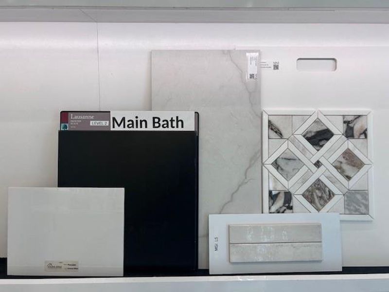 Sample of building materials used in homes in Bridgeland 45', 50', 70', Cypress (Image 3).