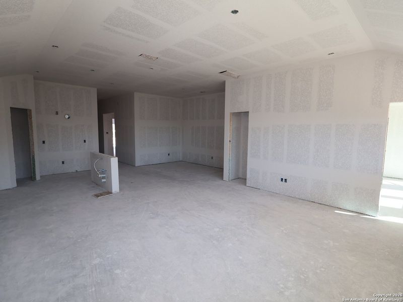 In-progress construction of a new home in Hunters Ranch, San Antonio, TX (Image 32). In-progress construction of a new home in Hunters Ranch, San Antonio, TX (Image 32).