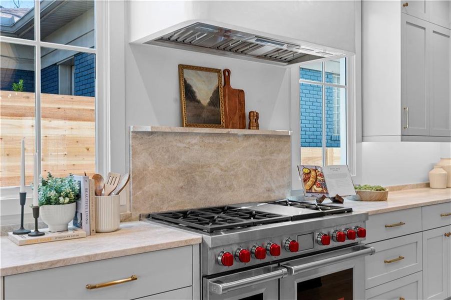 Furnished interior view inside a new home in , Atlanta (Image 16).