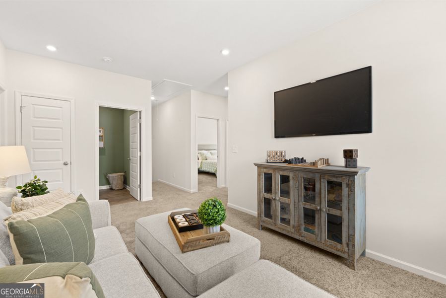 Furnished interior view inside a new home in Trellis Park, Hampton (Image 33).