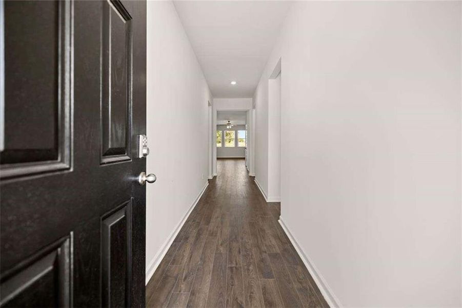 Spacious, unfurnished interior of a new home in Preserve at Dove Creek, Statham (Image 23).