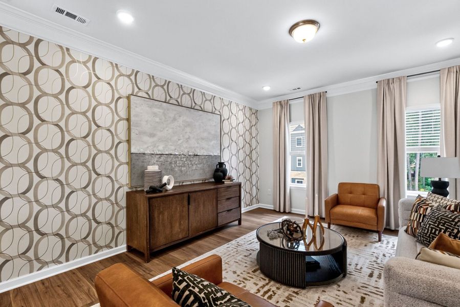 Furnished interior view inside a new home in Helmsley, Raleigh (Image 8).
