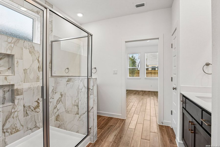 Furnished interior view inside a new home in Legacy at Lake Dunlap, New Braunfels (Image 14).