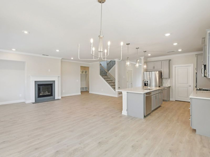 Spacious, unfurnished interior of a new home in River Pointe, Monroe (Image 18). Spacious, unfurnished interior of a new home in River Pointe, Monroe (Image 18).