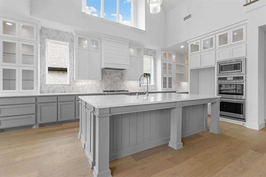 Furnished interior view inside a new home in Saddle Star Estates, Rockwall (Image 9).