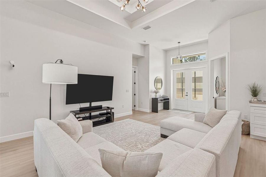 Furnished interior view inside a new home in , North Port (Image 8).