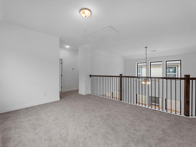 Spacious, unfurnished interior of a new home in Emory Glen, Magnolia (Image 20). Spacious, unfurnished interior of a new home in Emory Glen, Magnolia (Image 20).