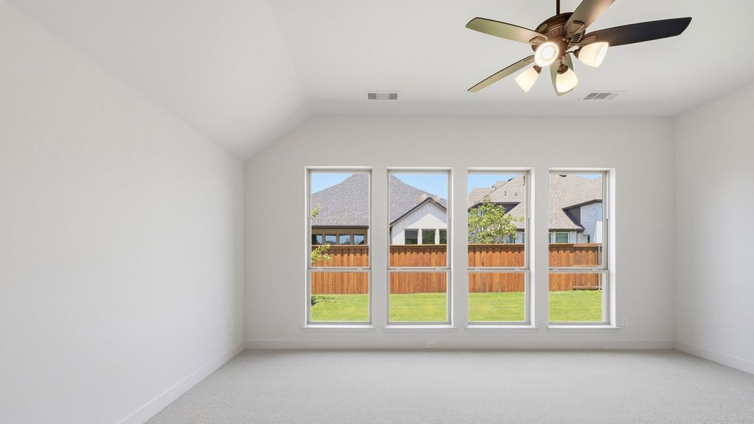 Spacious, unfurnished interior of a new home in Mosaic, Celina (Image 21). Spacious, unfurnished interior of a new home in Mosaic, Celina (Image 21).