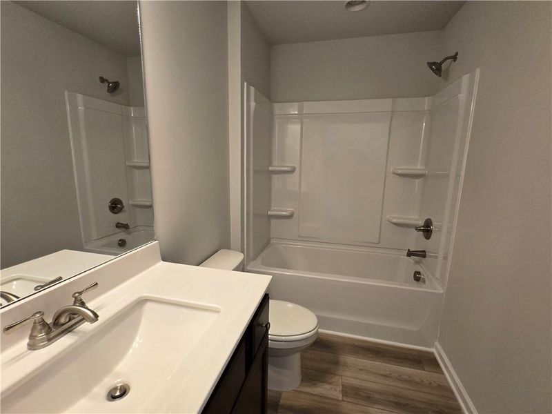 Furnished interior view inside a new home in Enclave at Logan Point, Loganville (Image 5).