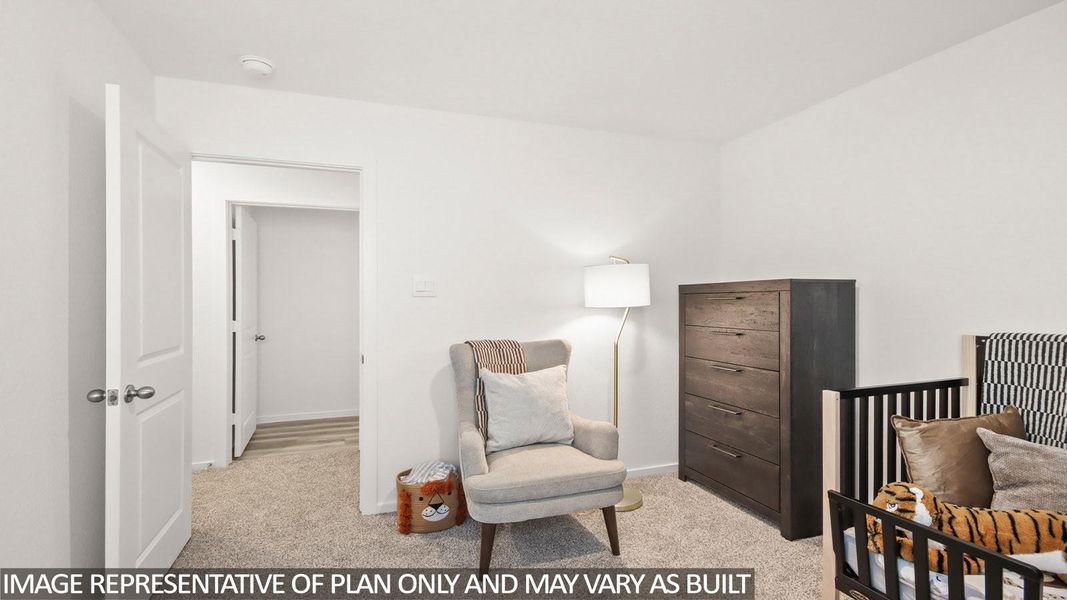 Furnished interior view inside a new home in , Houston (Image 12).