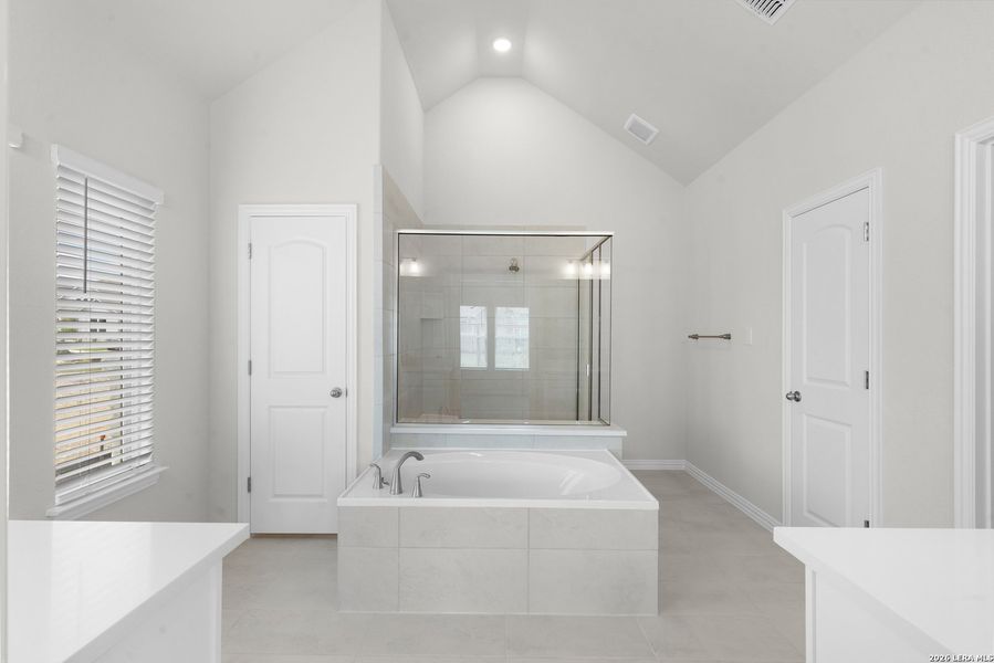 Furnished interior view inside a new home in The Crossvine, Schertz (Image 9).