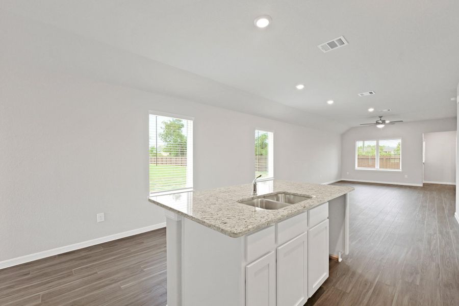 Furnished interior view inside a new home in Bammel Oaks, Houston (Image 6).