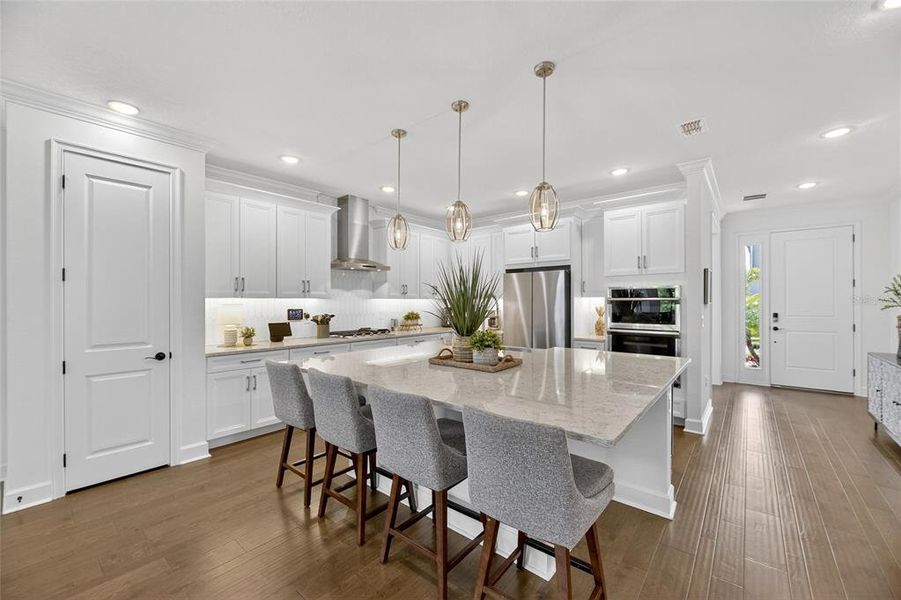 Furnished interior view inside a new home in Marisol Pointe at MiraBay Florida Series, Apollo Beach (Image 48).