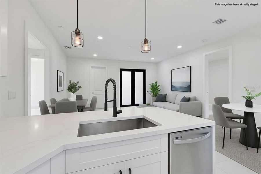 Furnished interior view inside a new home in , Port Charlotte (Image 19). Furnished interior view inside a new home in , Port Charlotte (Image 19).