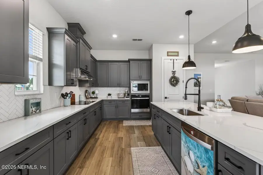 Furnished interior view inside a new home in , Hilliard (Image 16).