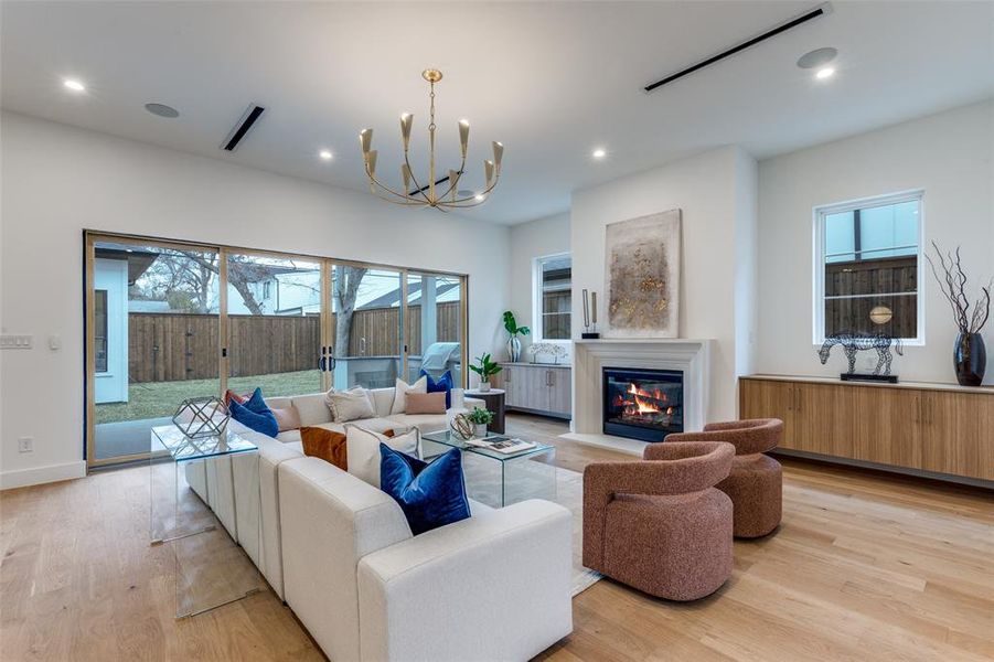 Furnished interior view inside a new home in , Dallas (Image 9). Furnished interior view inside a new home in , Dallas (Image 9).