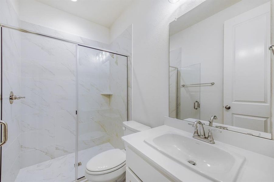 Furnished interior view inside a new home in Wellington, Haslet (Image 12).