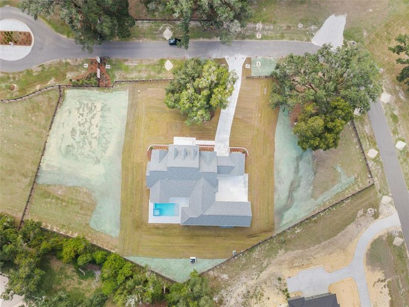 Front exterior of a new home in , Newberry, FL, highlighting curb appeal (Image 27). Front exterior of a new home in , Newberry, FL, highlighting curb appeal (Image 27).