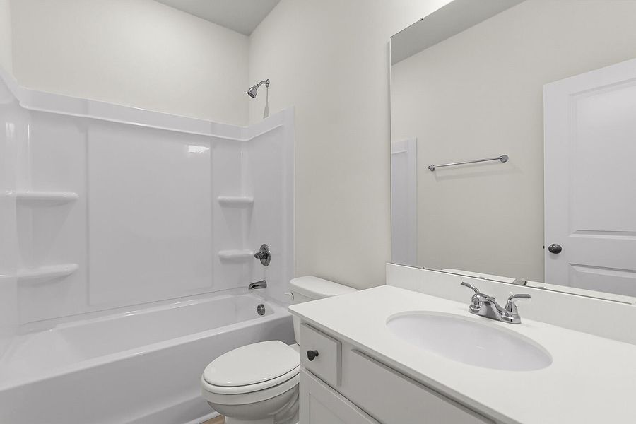 Furnished interior view inside a new home in Fairway Woods at Wyboo, Manning (Image 19).