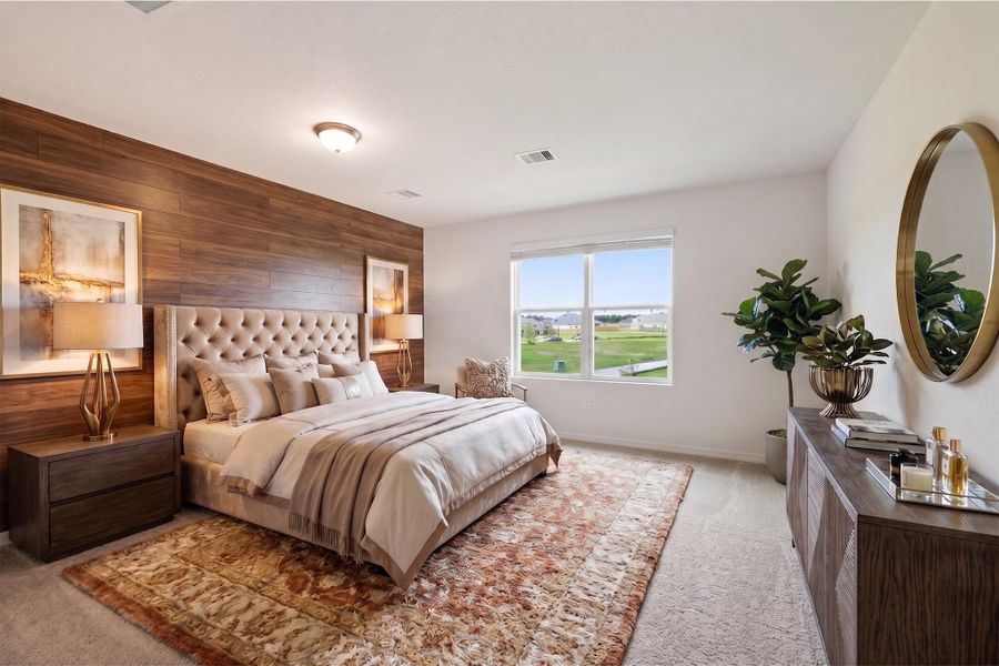 Furnished interior view inside a new home in Austin Point, Richmond (Image 32).