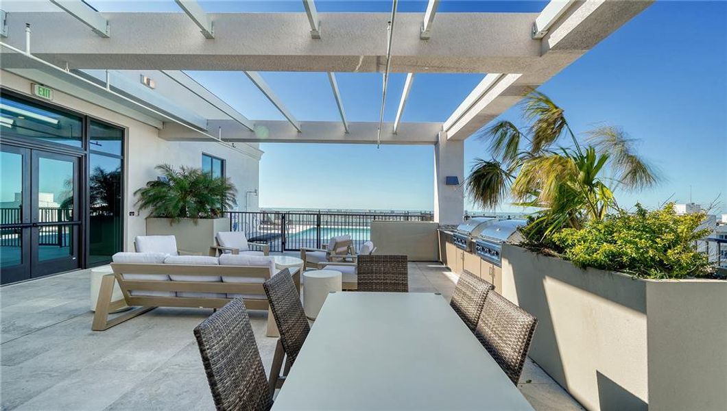 Exterior details and patio area of a home in , Sarasota (Image 22). Exterior details and patio area of a home in , Sarasota (Image 22).