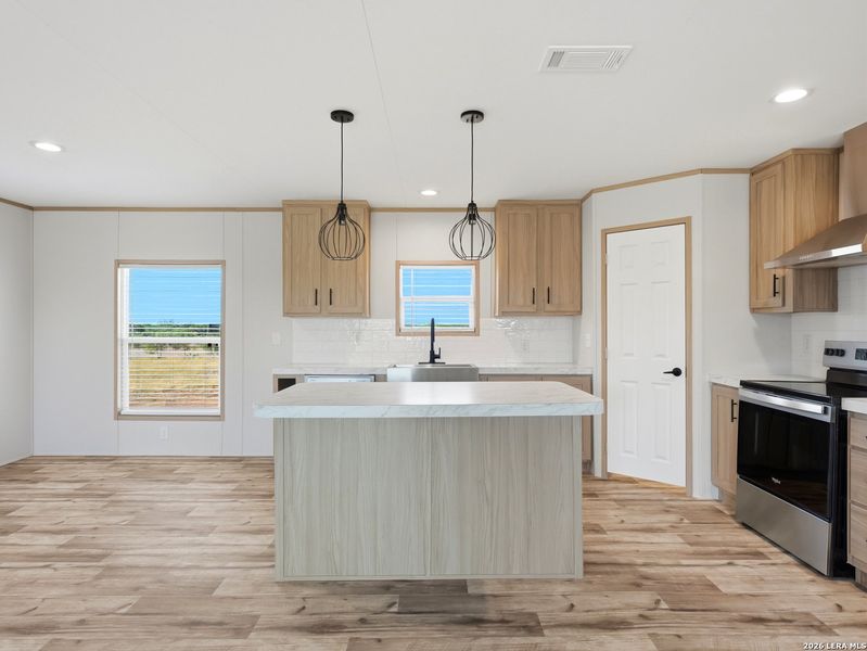 Furnished interior view inside a new home in , Poteet (Image 5).