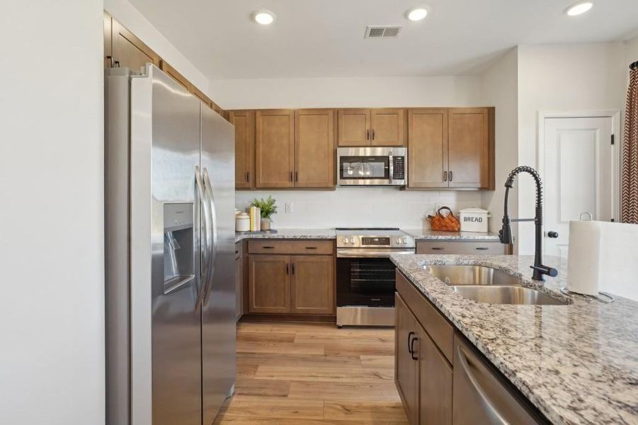 Furnished interior view inside a new home in Sycamore Crest, Calhoun (Image 12).