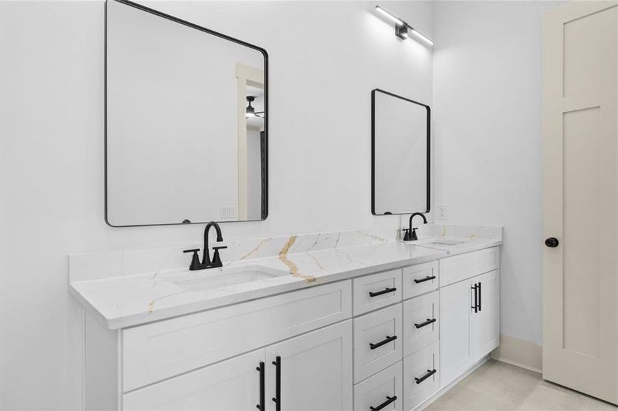 Furnished interior view inside a new home in , Powder Springs (Image 15). Furnished interior view inside a new home in , Powder Springs (Image 15).