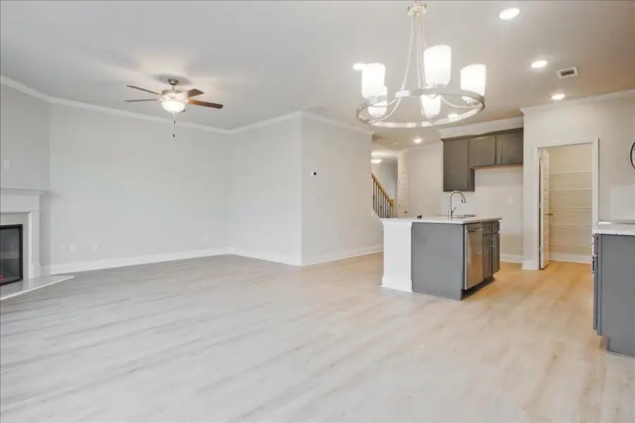 Spacious, unfurnished interior of a new home in Somerset at Riverbrook, Gainesville (Image 29).