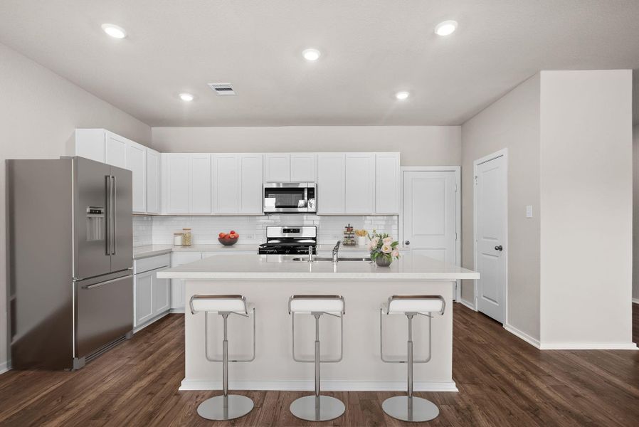 Furnished interior view inside a new home in Windcress, Cove (Image 13).