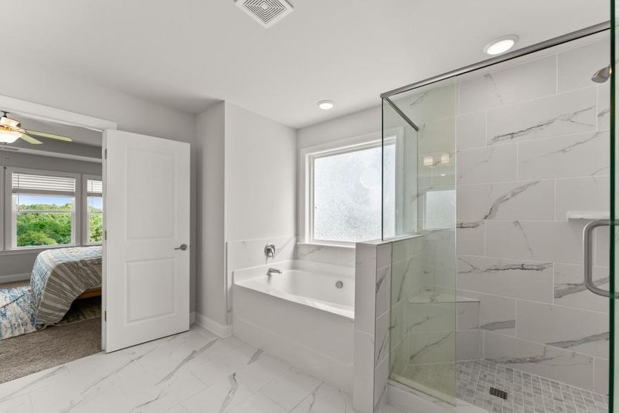 Furnished interior view inside a new home in , Homer (Image 36).