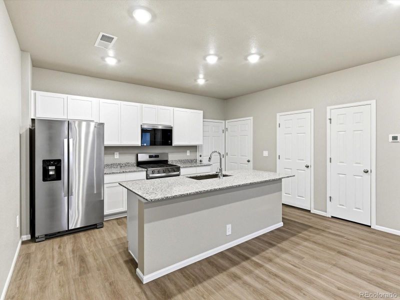 Furnished interior view inside a new home in , Aurora (Image 7). Furnished interior view inside a new home in , Aurora (Image 7).