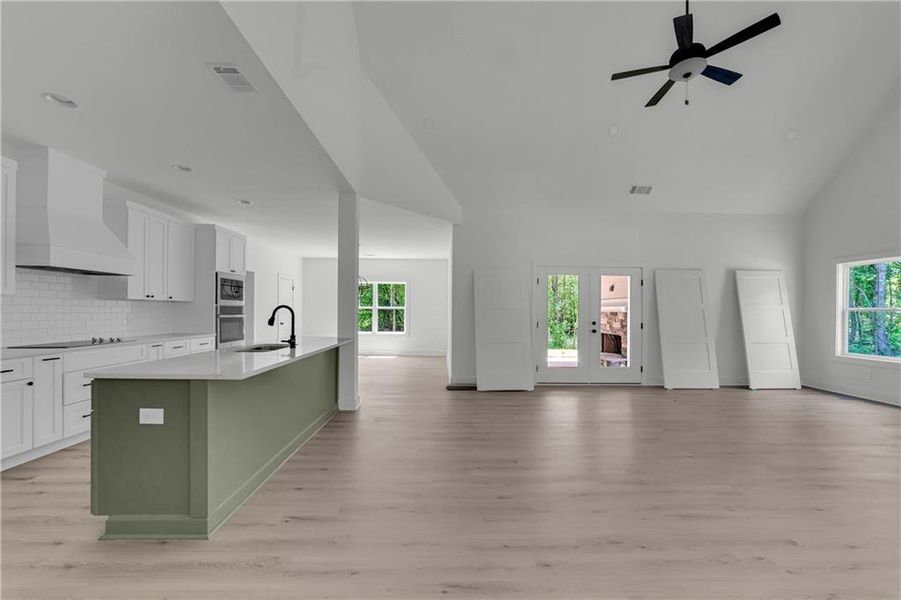 Spacious, unfurnished interior of a new home in , Lavonia (Image 31).