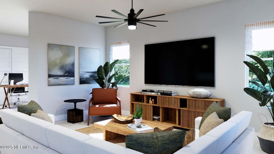 Furnished interior view inside a new home in , St. Augustine (Image 4).