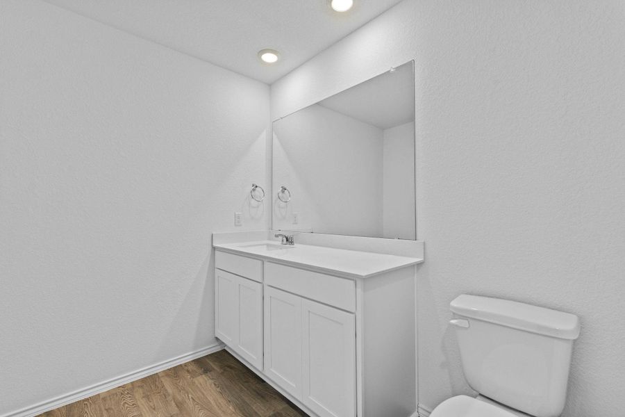 Furnished interior view inside a new home in Valverde, Bastrop (Image 8).