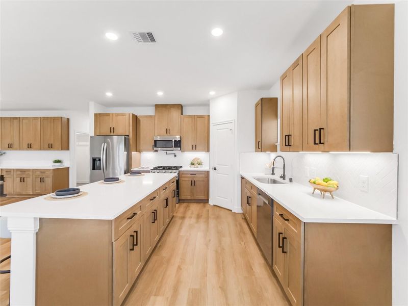 Furnished interior view inside a new home in , Splendora (Image 15).