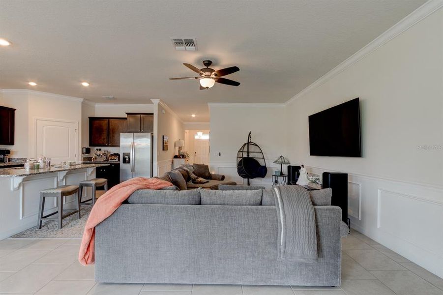Furnished interior view inside a new home in , New Smyrna Beach (Image 21).