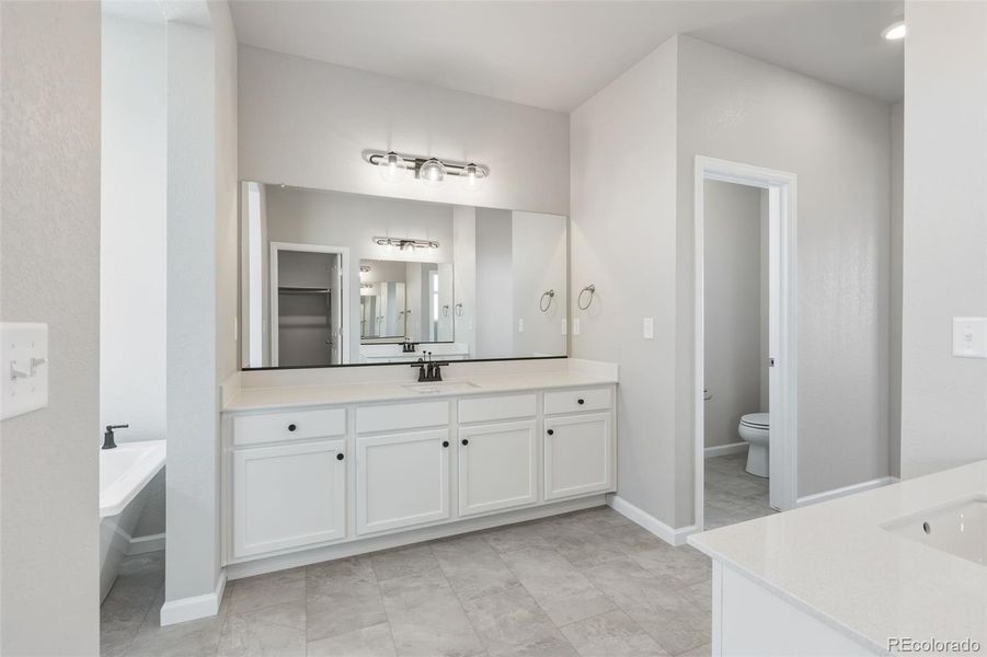 Furnished interior view inside a new home in , Aurora (Image 9).