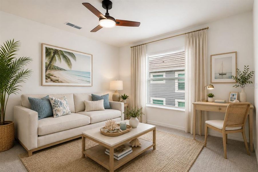 Furnished interior view inside a new home in , Venice (Image 3).