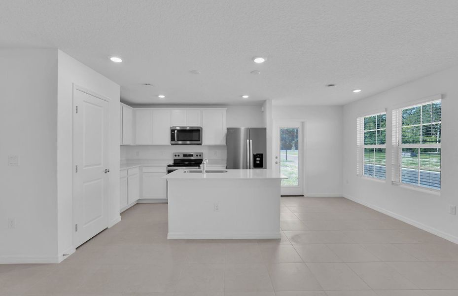 Furnished interior view inside a new home in Normandy Pines, Jacksonville (Image 4).