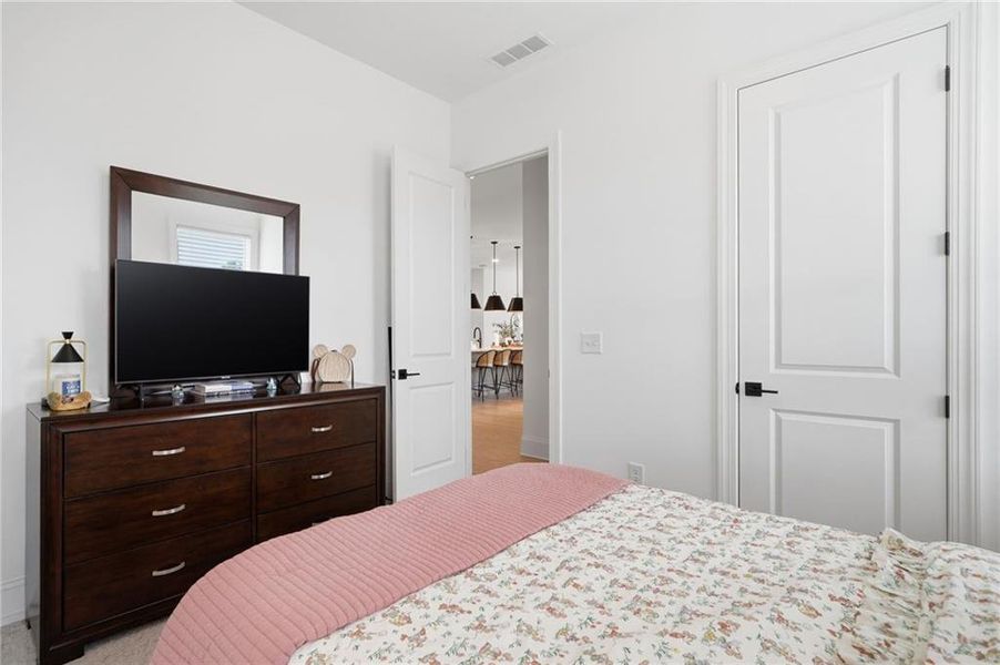 Furnished interior view inside a new home in , Cumming (Image 27). Furnished interior view inside a new home in , Cumming (Image 27).