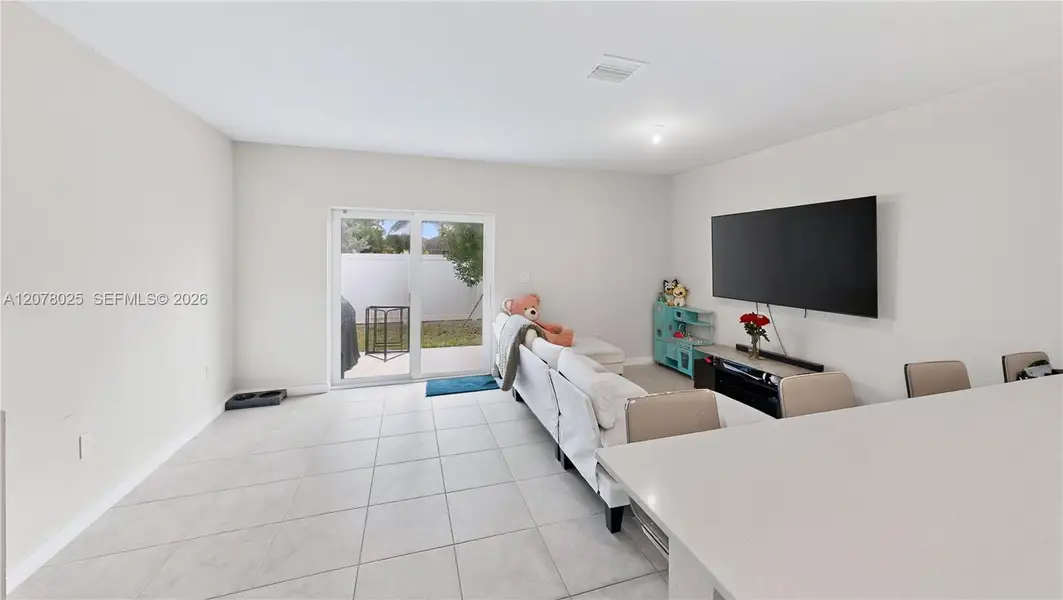 Furnished interior view inside a new home in , Florida City (Image 6). Furnished interior view inside a new home in , Florida City (Image 6).