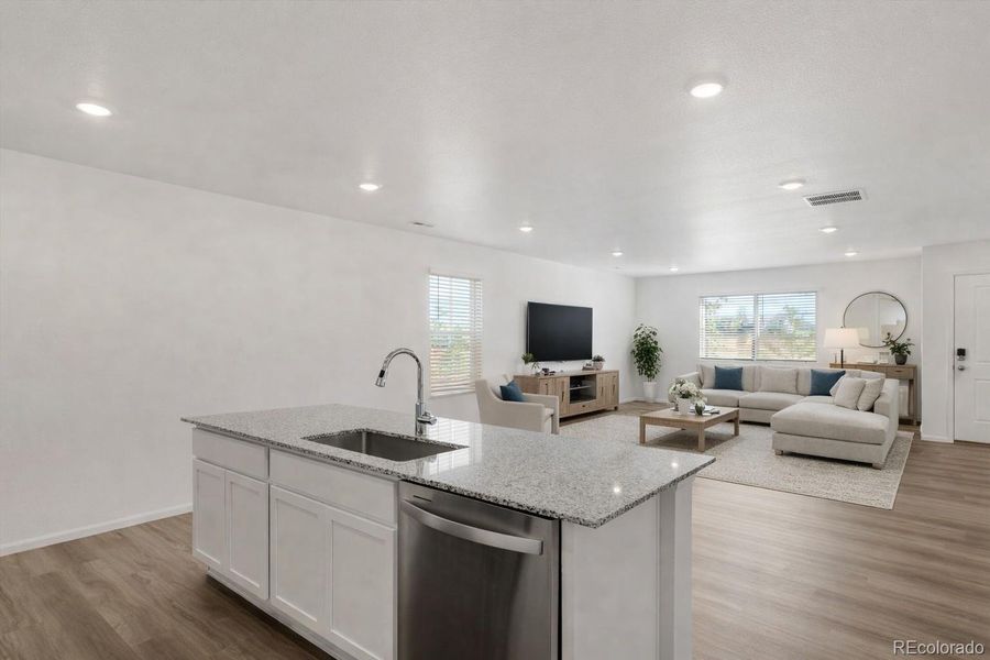 Open Floor Plan. Virtually Staged.