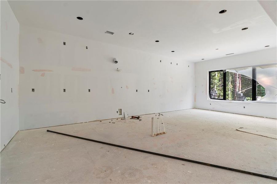 In-progress construction of a new home in , Fairburn, GA (Image 43).