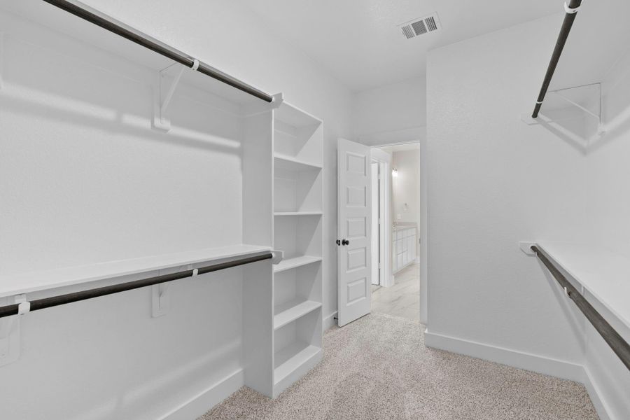 Representational Photo - Primary Closet Representational Photo - Primary Closet