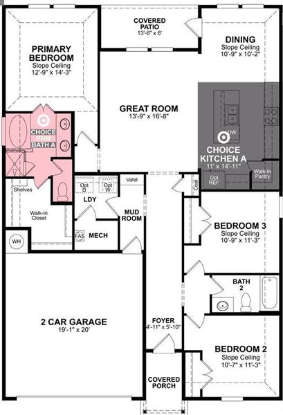 Beazer Homes Wildcat Sierra plan