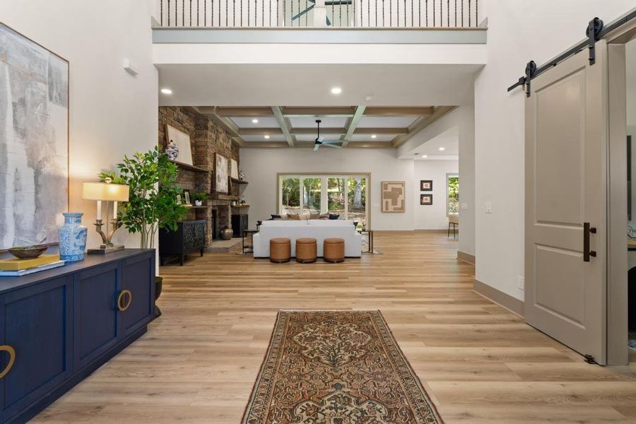 Furnished interior view inside a new home in , Peachtree Corners (Image 27).