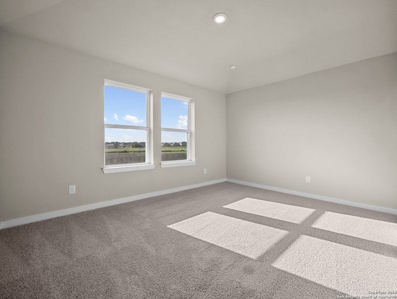 Spacious, unfurnished interior of a new home in Morgan Meadows, San Antonio (Image 15).